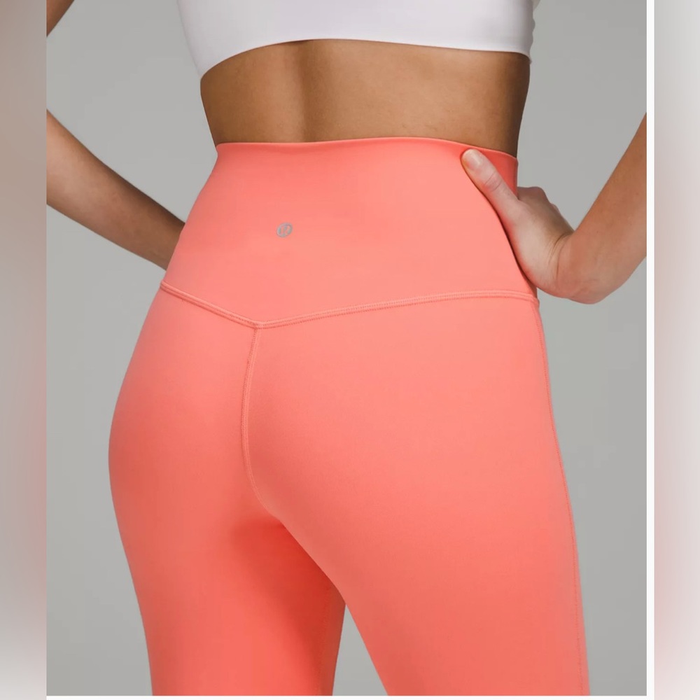 Lululemon | Align High Rise 28” | Raspberry Cream - Picture 3 of 10